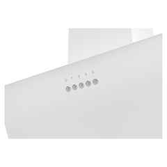 Кухонная вытяжка наклонная Lex Moza 50 см белая - фото 2