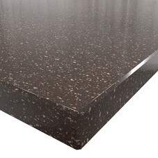 Панель стеновая для кухни искусственный камень с фаской 3000х600х12 мм brown