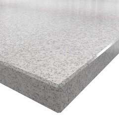 Панель стеновая для кухни искусственный камень с фаской 3000х600х12 мм grey - фото 1