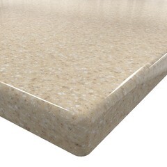 Панель стеновая для кухни искусственный камень 2400х600х12 мм gold - фото 1