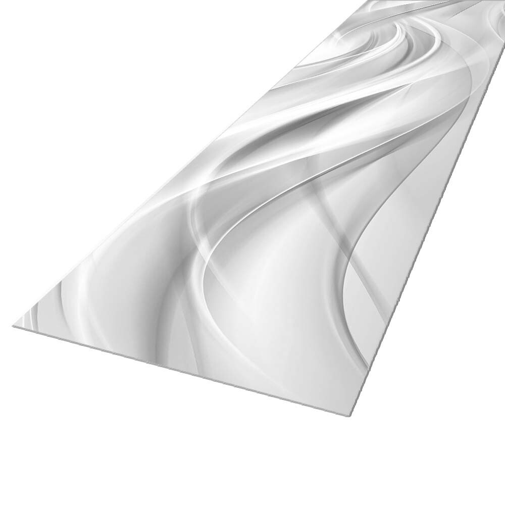 Панель стеновая АБС пластик для кухни 3000х600х1,5 мм динамика волн