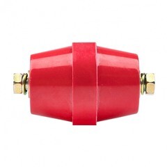 Изолятор EKF PROxima SM-51 IP30 680 А с болтом и шайбой пластиковый красный (10 шт.) (plc-sm-51) - фото 3