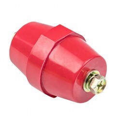 Изолятор EKF PROxima SM-51 IP30 680 А с болтом и шайбой пластиковый красный (10 шт.) (plc-sm-51) - фото 2