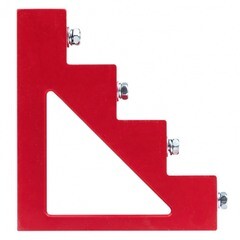 Изолятор угловой EKF PROxima Лесенка IP30 600 А с болтом и шайбой пластиковый красный (2 шт.) (plc-sl-600) - фото 3