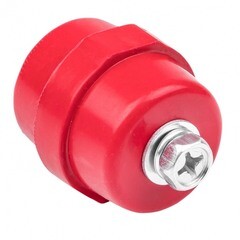Изолятор EKF PROxima SM-40 IP30 475 А с болтом и шайбой пластиковый красный (10 шт.) (plc-sm-40) - фото 2
