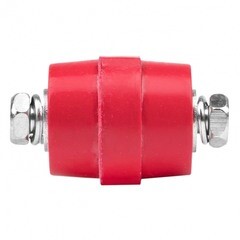 Изолятор EKF PROxima SM-35 IP30 380 А с болтом и шайбой пластиковый красный (10 шт.) (plc-sm-35) - фото 3