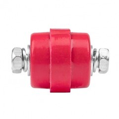 Изолятор EKF PROxima SM-25 IP30 275 А с болтом и шайбой пластиковый красный (10 шт.) (plc-sm-25) - фото 3