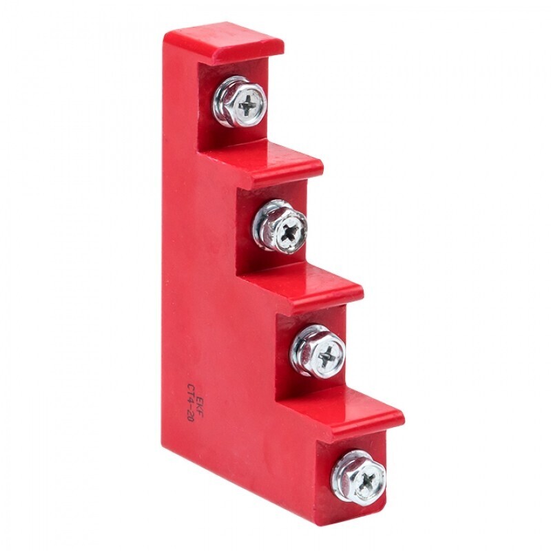 Изображение товара Изолятор угловой EKF PROxima Лесенка IP30 300 А с болтом и шайбой пластиковый красный (2 шт.) (plc-sl-300) Изображение товара Изолятор угловой EKF PROxima Лесенка IP30 300 А с болтом и шайбой пластиковый красный (2 шт.) (plc-sl-300)