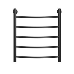 Полотенцесушитель водяной MyFrea MyLondon 600х500 мм черный - фото 4