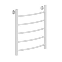 Полотенцесушитель водяной MyFrea MyLondon 600х500 мм белый - фото 1