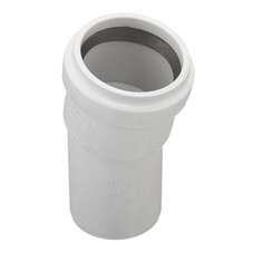Отвод Pro Aqua Stilte Plus d58 мм 15° пластиковый шумопоглощающий для внутренней канализации