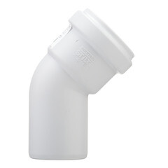 Отвод Pro Aqua Stilte Plus d58 мм 45° пластиковый шумопоглощающий для внутренней канализации - фото 3