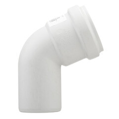 Отвод Pro Aqua Stilte Plus d58 мм 67° пластиковый шумопоглощающий для внутренней канализации - фото 3