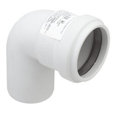 Отвод Pro Aqua Stilte Plus d58 мм 87,5° пластиковый шумопоглощающий для внутренней канализации