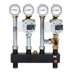 Насосно-смесительный узел Meibes Kombimix UK MK с насосом (M26102.4OSRU) - фото 2