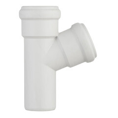 Тройник Ostendorf SKEA d58х58 мм 67° пластиковый бесшумный для внутренней канализации (332300) - фото 3