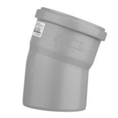 Отвод Ostendorf HTB d90 мм 15° пластиковый для внутренней канализации (114100) - фото 10