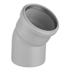 Отвод Ostendorf HTB d90 мм 30° пластиковый для внутренней канализации (114110) - фото 1
