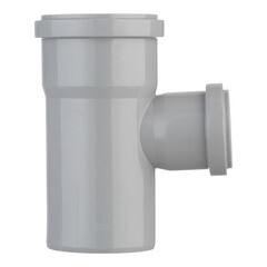 Тройник Ostendorf HTEA d75х50 мм 87° пластиковый для внутренней канализации (113410) - фото 3