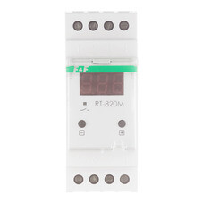 Реле контроля температуры модульное F&F RT-820M 230 В 16 А тип AC/DC (EA07.001.007)