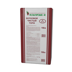 Торф Пельгорское-М верховой сфагновый чистый 150 л - фото 1