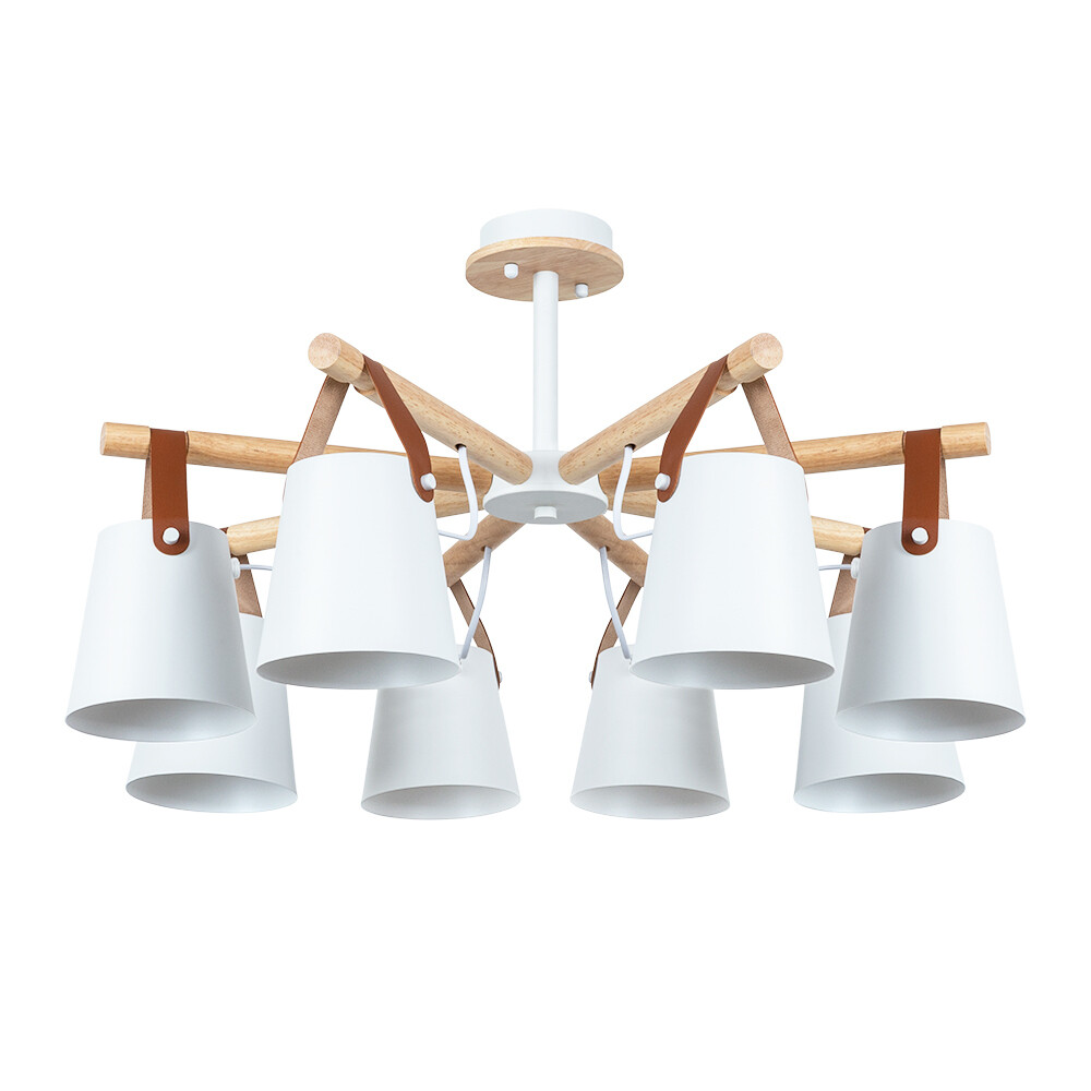 Изображение товара Люстра потолочная Arte Lamp Thomas A7032PL-8WH для гостиной, 8 ламп