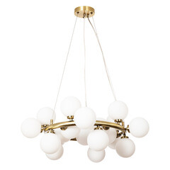 Изображение товара Люстра подвесная Arte Lamp Bolla-Piccolo G9 500 Вт 23 кв.м (A3988SP-20AB)