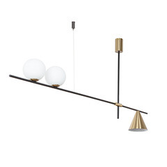 Люстра потолочная Arte Lamp Jacob E27 120 Вт 5 кв.м (A7029PL-3BK) - фото 1