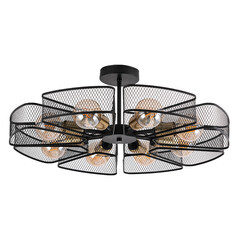 Люстра потолочная Arte Lamp Maasym E27 480 Вт 18 кв.м (A7044PL-8BK) - фото 1