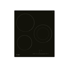 Варочная панель электрическая Lex EVH 431A BL 3 конфорки черная