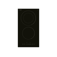 Варочная панель электрическая Lex EVH 321A BL 2 конфорки черная