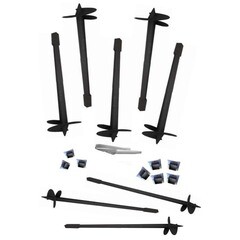 Комплект монтажный для фундамента откатных ворот Люкс - фото 1