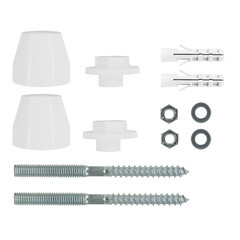 Набор для крепления раковины 10-30 мм (нагрузка до 100 кг) Hard-Fix - фото 1