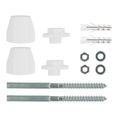 Набор для крепления раковины 10-50 мм (нагрузка до 150 кг) Hard-Fix - фото 1