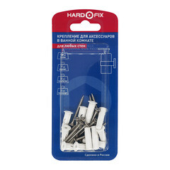Набор для крепления аксессуаров в ванной комнате Hard-Fix - фото 3
