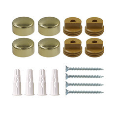 Набор для крепления зеркала золото Hard-Fix - фото 1