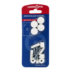 Набор для крепления зеркала белый Hard-Fix - фото 3