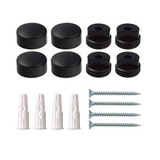 Набор для крепления зеркала черный Hard-Fix