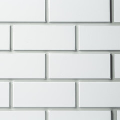 Панель ПВХ 600х600х6 мм eclectica офсет Grace бело-серый кирпич 0,36 кв.м - фото 3