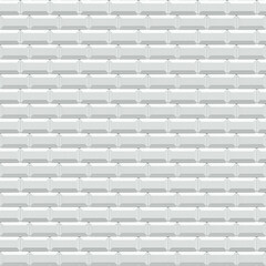 Панель ПВХ 595х560х8 мм eclectica офсет Grace белый кирпич 0,33 кв.м - фото 5