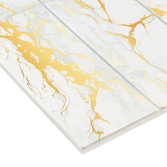 Панель ПВХ 957х482х3 мм цифровая печать Grace мраморный фьюжн 0,46 кв.м - фото 4