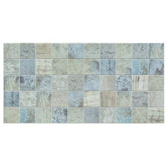 Панель ПВХ 964х484х3 мм цифровая печать Grace мрамор голубой 0,47 кв.м - фото 1