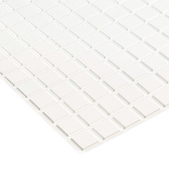 Панель самоклеящаяся ПВХ 480х480х3 мм Grace белая 0,23 кв.м - фото 6