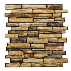 Изображение товара Панель самоклеящаяся ПВХ 475х475х3 мм Grace коричневый камень 0,23 кв.м