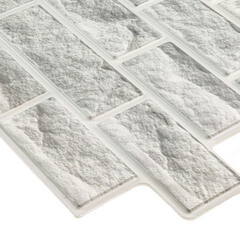 Панель самоклеящаяся ПВХ 468х473х3 мм Grace серый камень 0,22 кв.м - фото 4