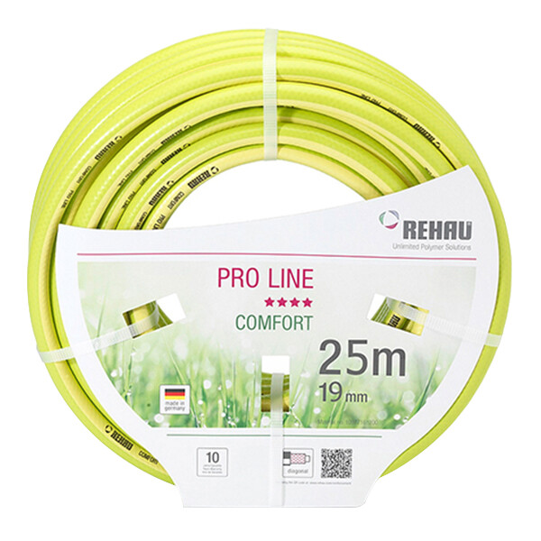 Manguera Agua 1/2 Pulgada REHAU Comfort Pro Line REHAU Manguera Jardín Pro Line, 1/2 Pulgadas, 25 Materiales Mangueras Enrollables