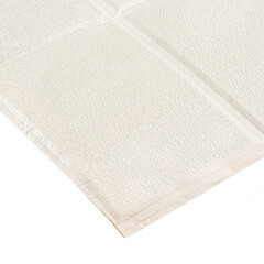 Панель самоклеящаяся вспененный полиэтилен 700х700х3 мм Grace белая плитка 0,49 кв.м - фото 3