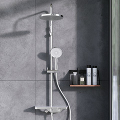 Душевая система Damixa Apollo с верхним душем с лейкой хром (947760000) - фото 7