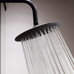Душевая система Damixa Scandinavian Pure с верхним душем с лейкой черная (936710300) - фото 7