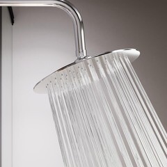 Душевая система Damixa Scandinavian Pure с верхним душем с лейкой хром (936780000) - фото 3